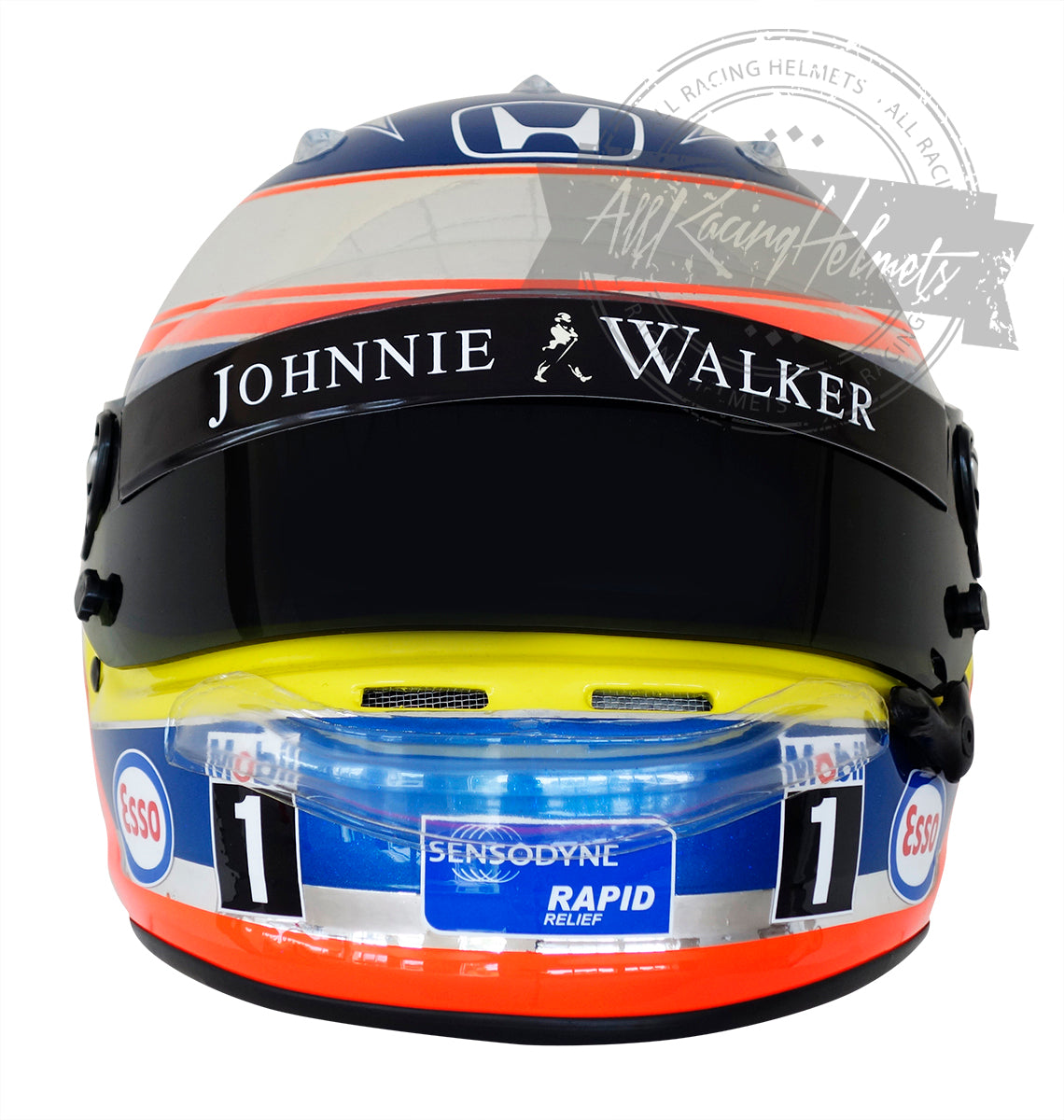 Fernando Alonso 2016 Singapore GP F1 Replica Helmet 1:1 Scale