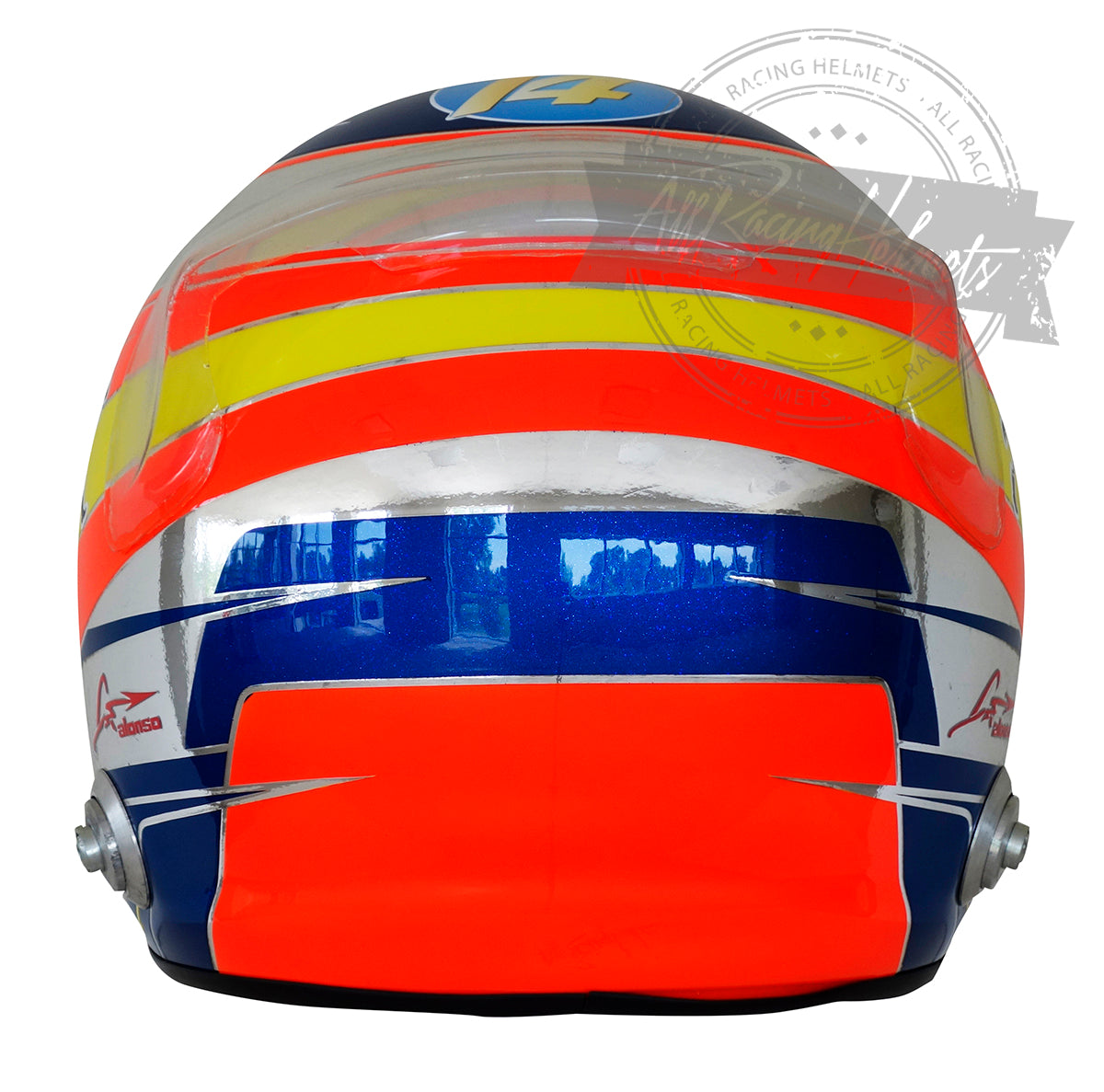 Fernando Alonso 2016 Singapore GP F1 Replica Helmet 1:1 Scale