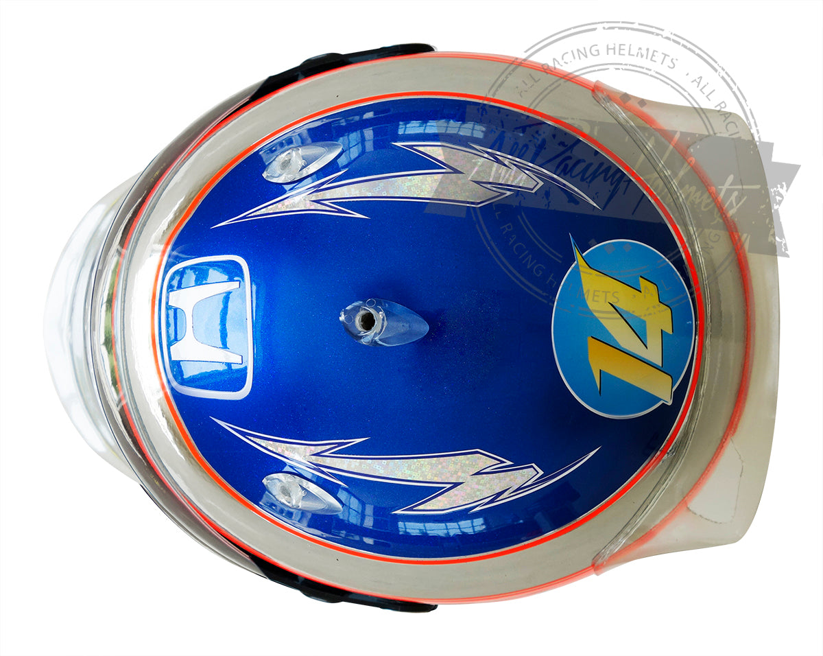 Fernando Alonso 2016 Singapore GP F1 Replica Helmet 1:1 Scale