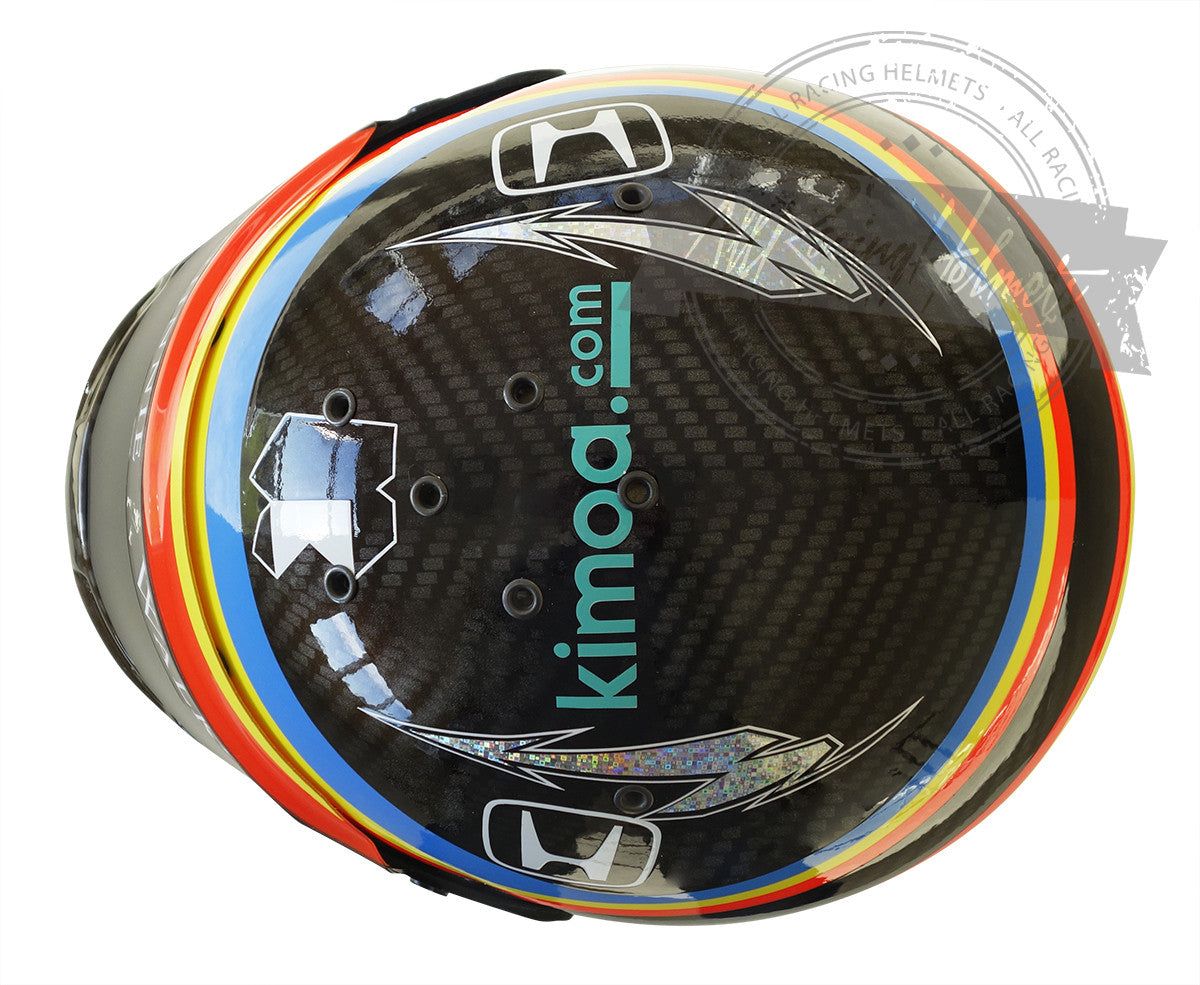 Fernando Alonso 2017 Indy 500 Replica Helmet 1:1 Scale