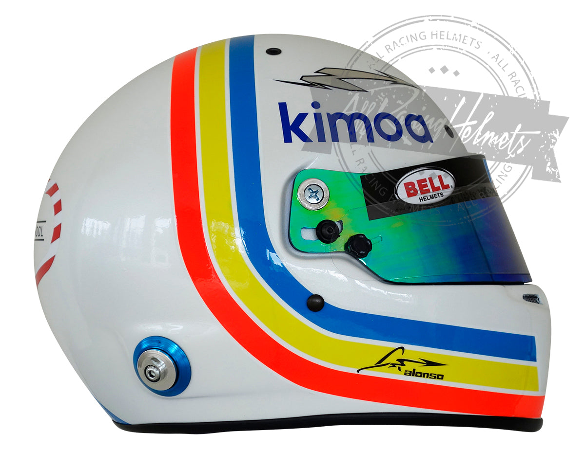Fernando Alonso 2018 Nascar Daytona 24 heures Réplique Casque Échelle 1:1