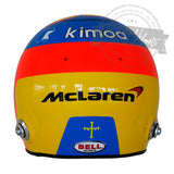 Fernando Alonso 2018 F1 Replica Helmet Scale 1:1