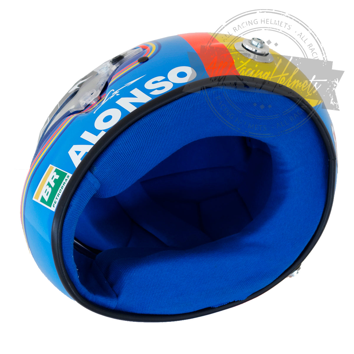 Casco Réplica Fernando Alonso F1 2018 Escala 1:1