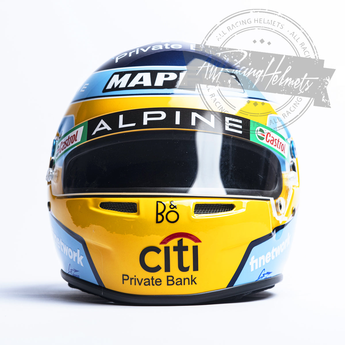 Fernando Alonso 2021 F1 Replica Helmet 1:1 Scale