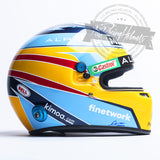 Fernando Alonso 2021 F1 Replica Helmet Scale 1:1