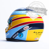 Fernando Alonso 2021 F1 Replica Helmet Scale 1:1