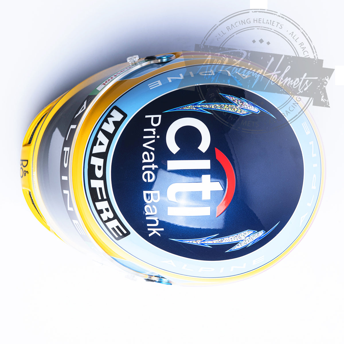 Fernando Alonso 2021 F1 Replica Helmet 1:1 Scale