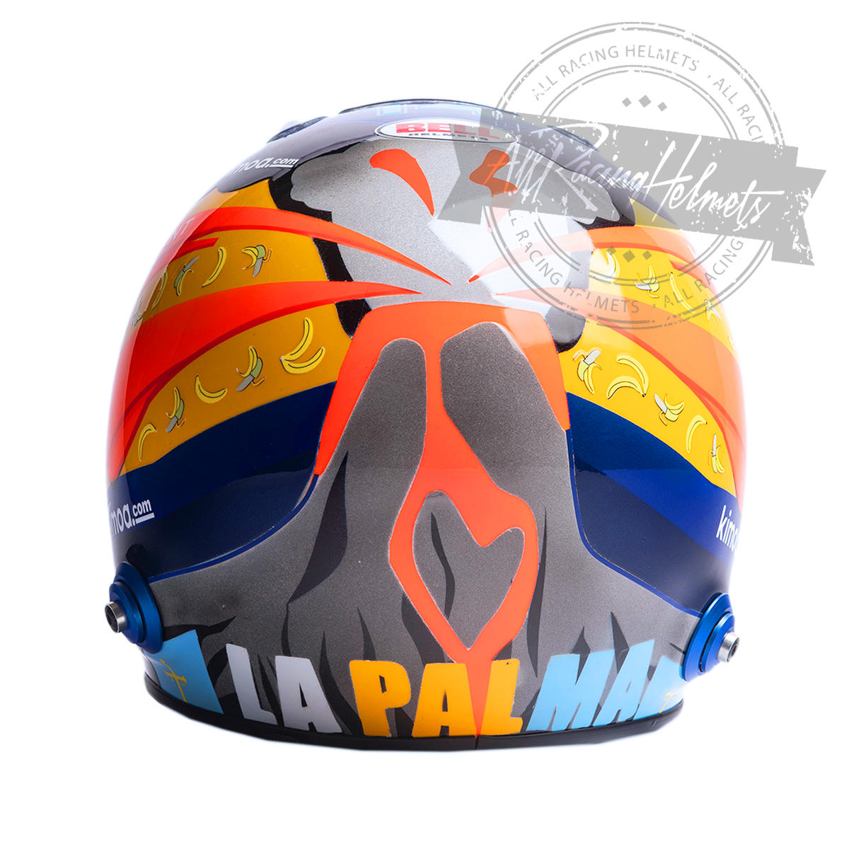 Casque Réplique F1 Fernando Alonso GP USA 2021 Échelle 1:1