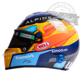 Fernando Alonso 2021 USA GP F1 Replica Helmet Scale 1:1