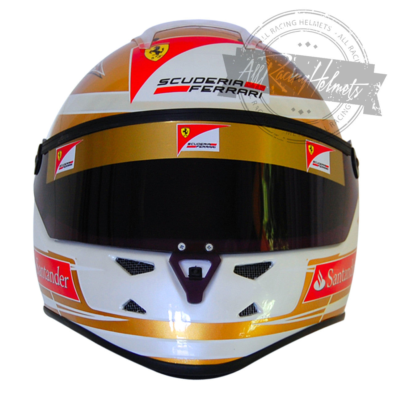 Fernando Alonso 2012 Monaco GP F1 Replica Helmet 1:1 Scale