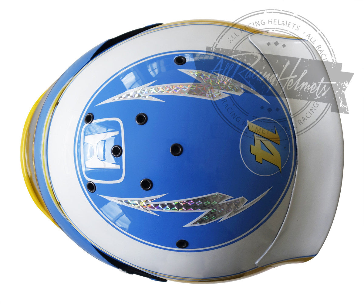Fernando Alonso 2017 F1 Replica Helmet 1:1 Scale