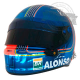Fernando Alonso 2018 Abu Dhabi GP F1 Replica Helmet Scale 1:1