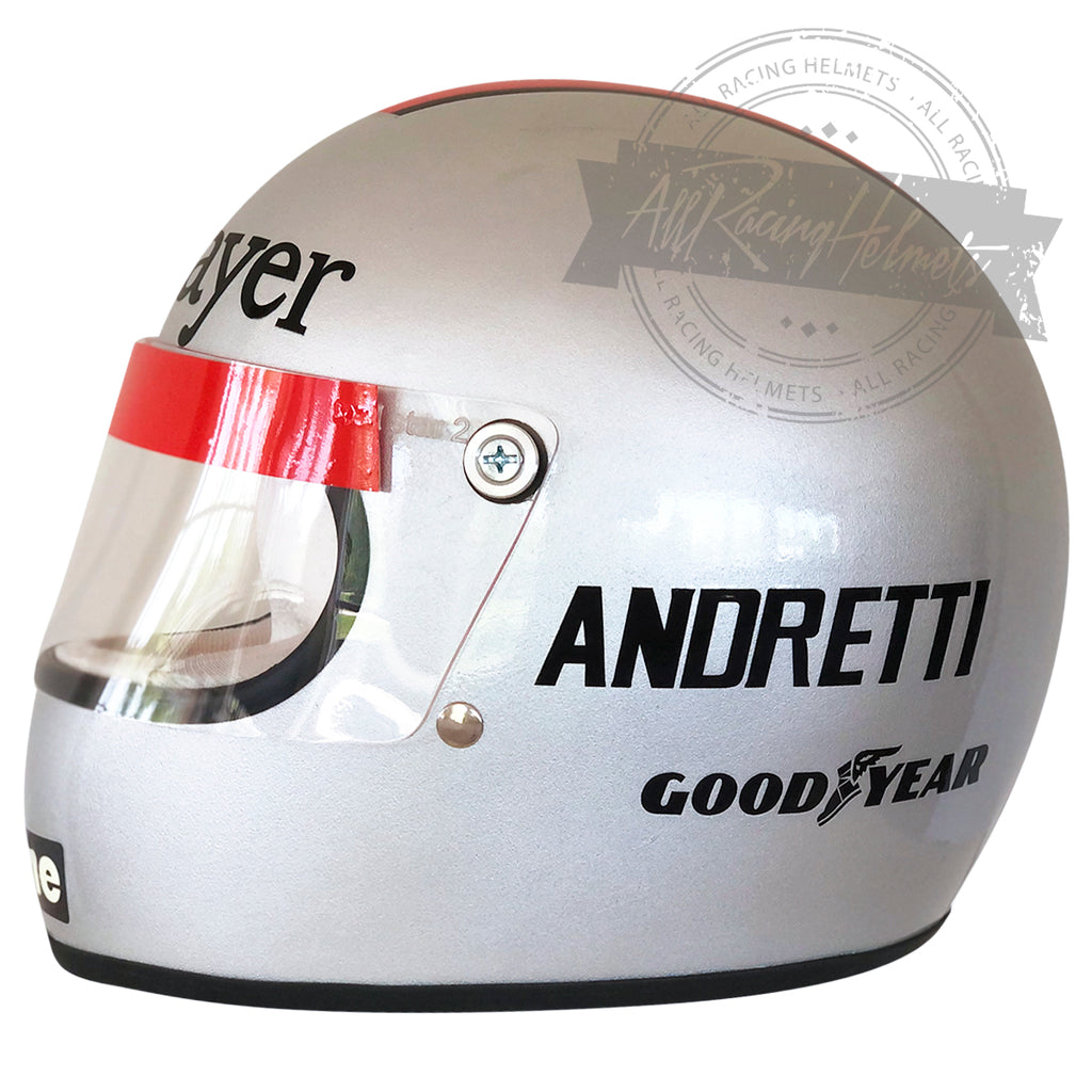 Mario Andretti 1978 F1 Replica Helmet Scale 1:1