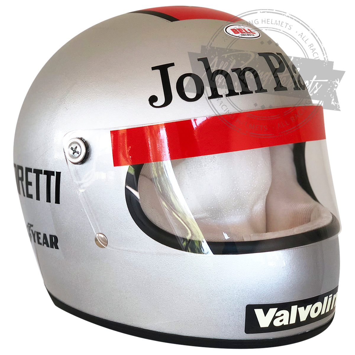 Mario Andretti 1978 F1 Replica Helmet 1:1 Scale
