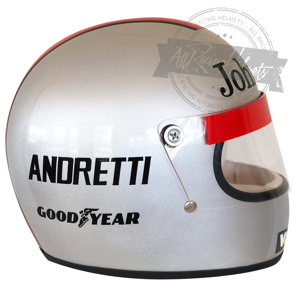 Mario Andretti 1978 F1 Replica Helmet 1:1 Scale