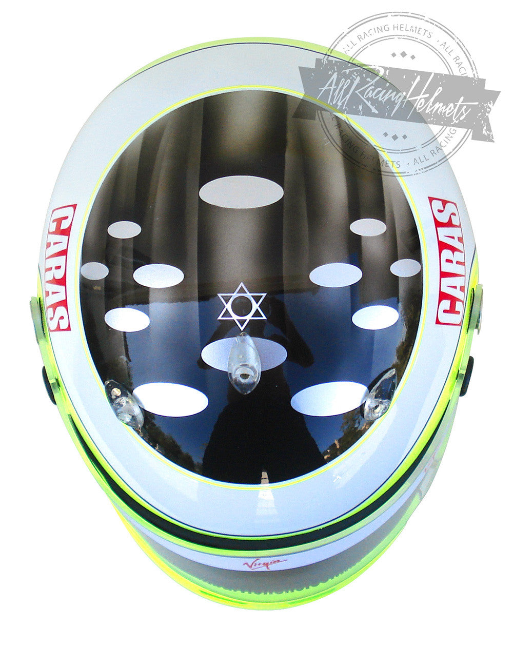Rubens Barrichello 2009 F1 Replica Helmet 1:1 Scale