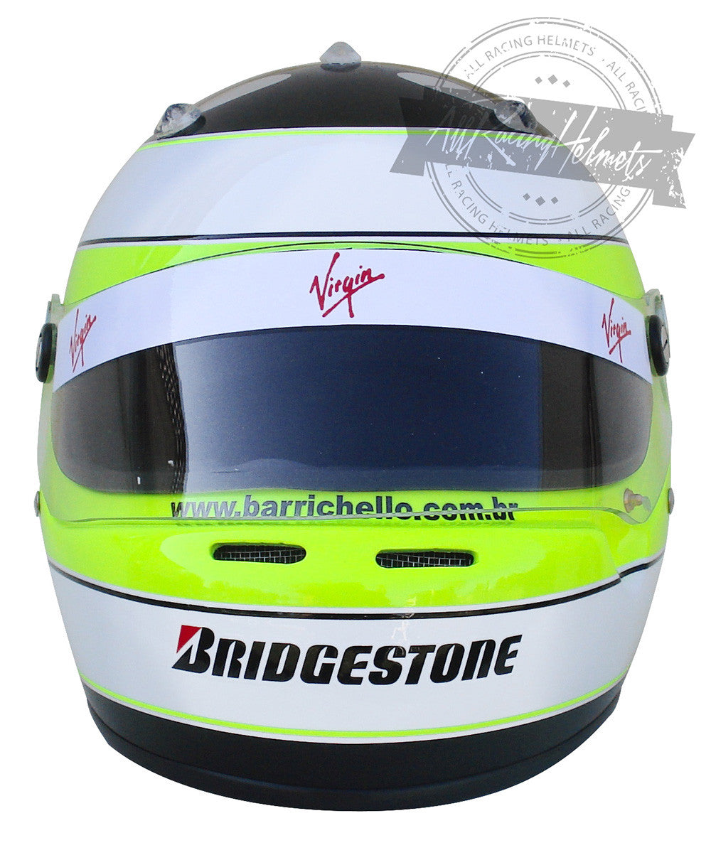 Rubens Barrichello 2009 F1 Replica Helmet 1:1 Scale