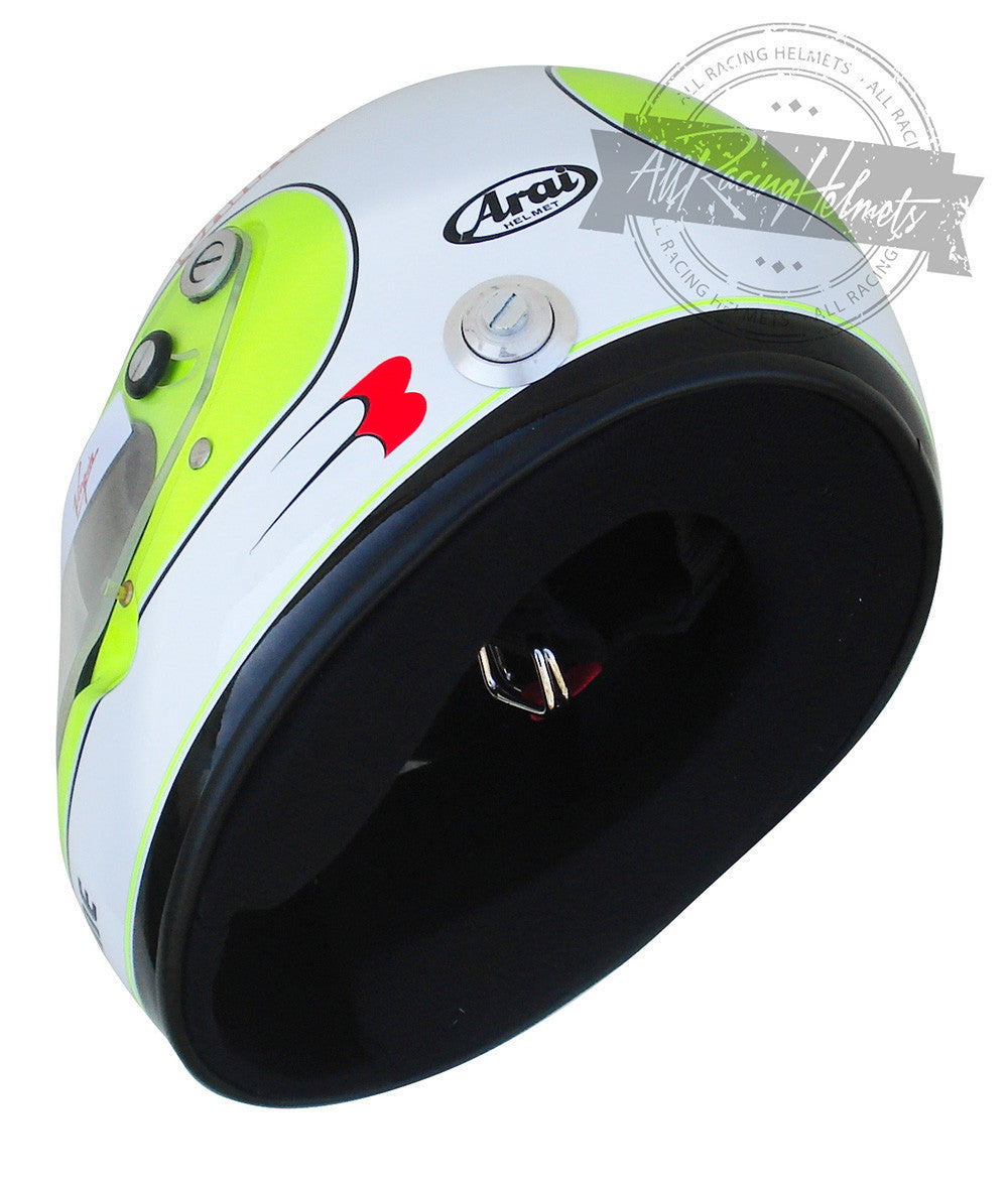 Rubens Barrichello 2009 F1 Replica Helmet 1:1 Scale