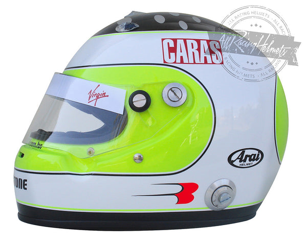 Rubens Barrichello 2009 F1 Replica Helmet Scale 1:1 โ All Racing