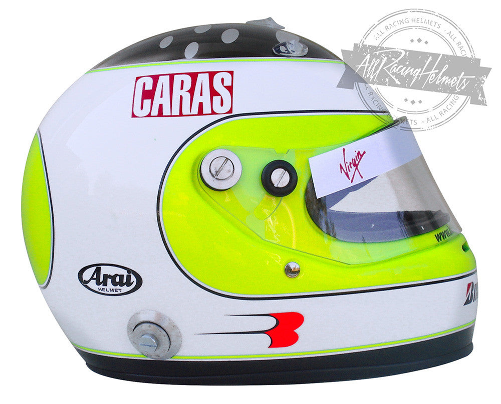 Rubens Barrichello 2009 F1 Replica Helmet 1:1 Scale