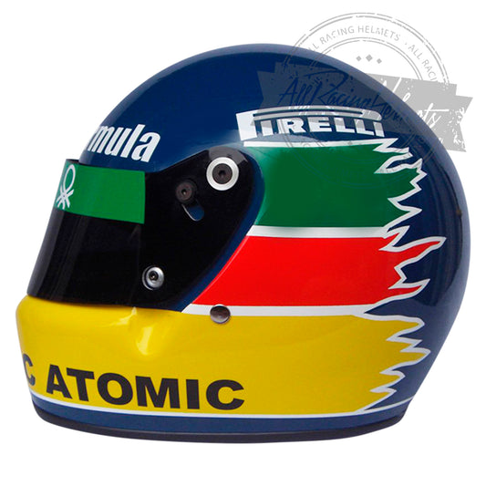 Casque Réplique F1 Gerhard Berger 1986 Échelle 1:1