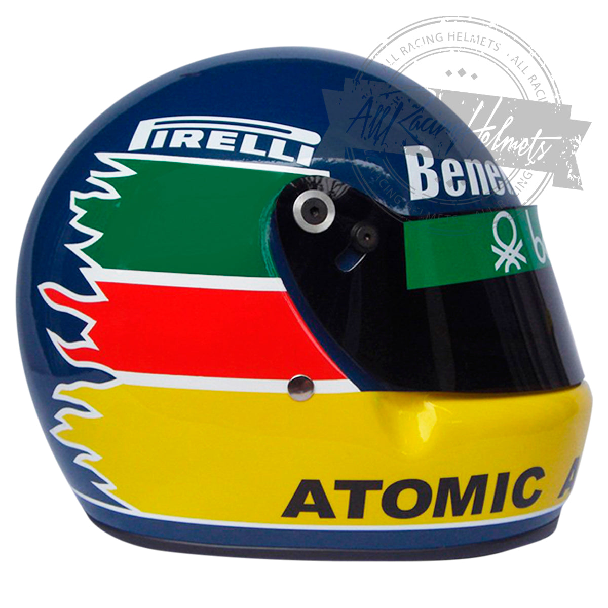 Gerhard Berger 1986 F1 Replica Helmet 1:1 Scale