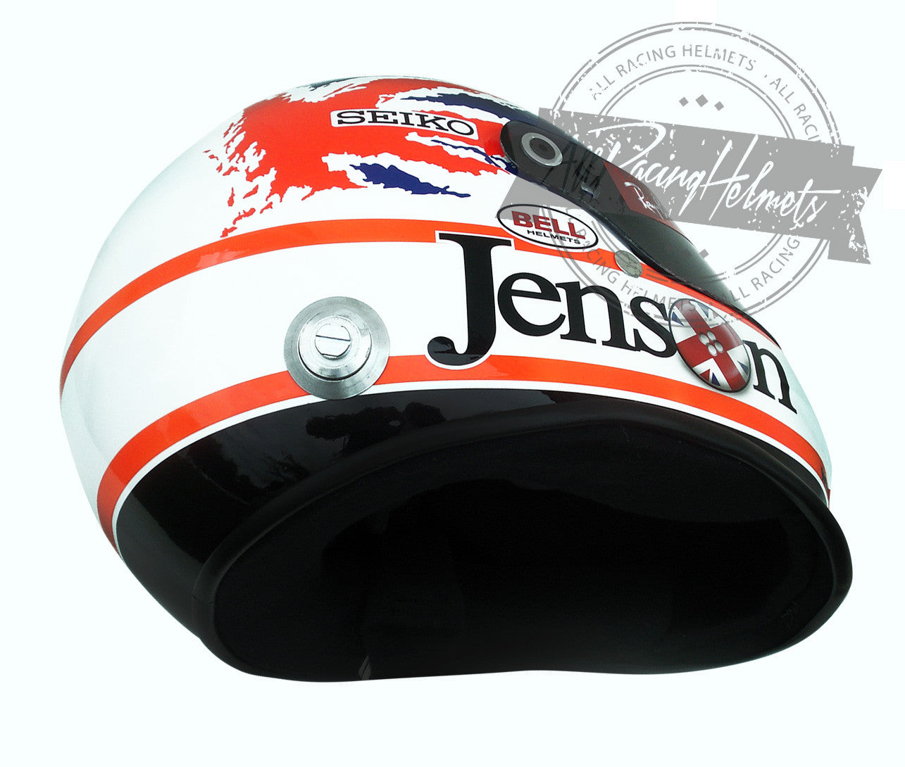 Jenson Button 2008 Silverstone GP F1 Replica Helmet | Full Scale 1:1