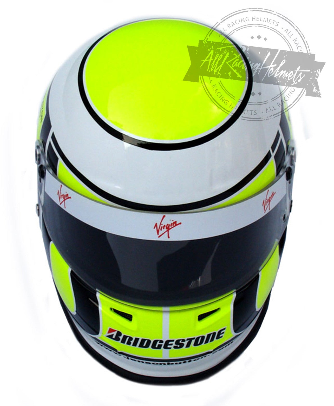 Jenson Button 2009 F1 Replica Helmet 1:1 Scale
