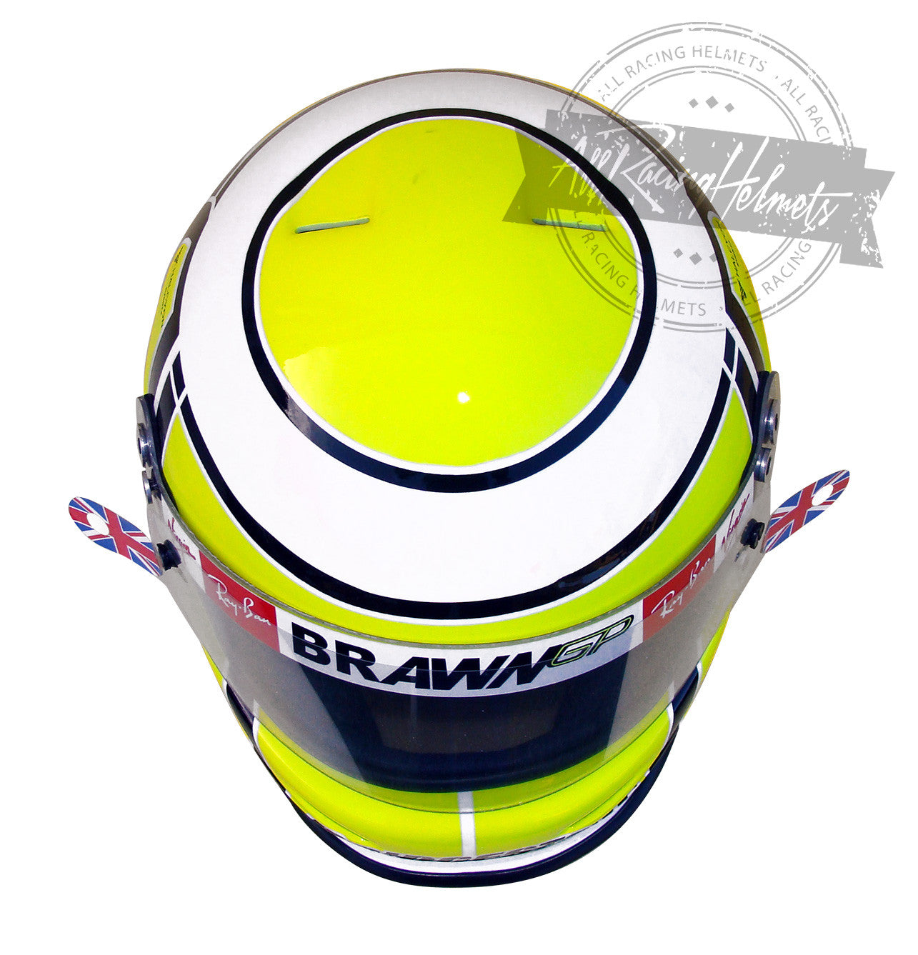 Jenson Button 2009 Monaco GP F1 Replica Helmet 1:1 Scale
