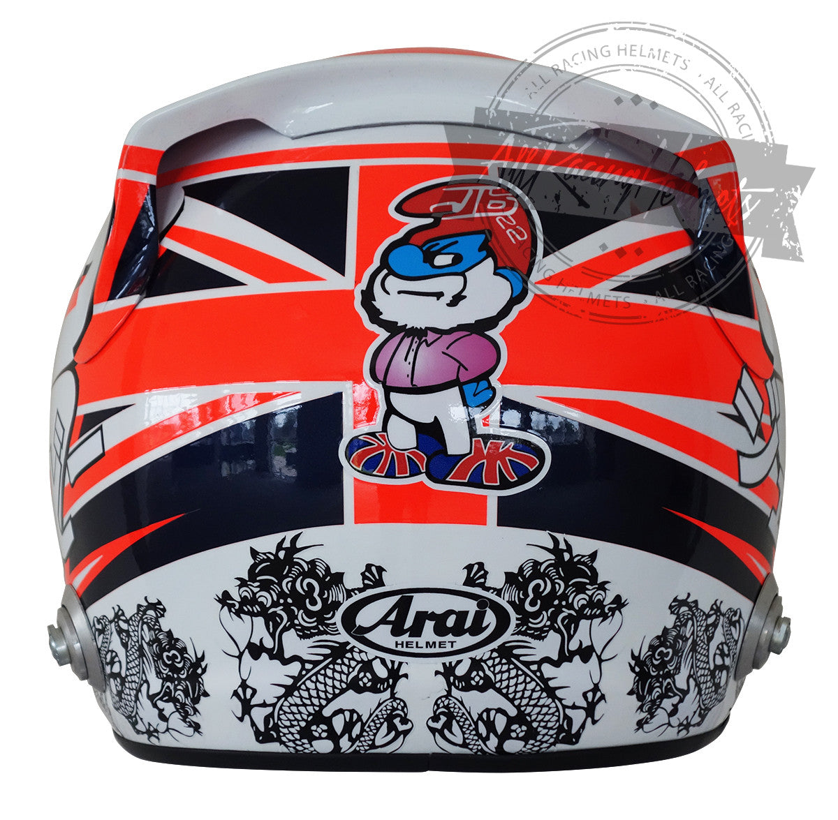 Casco réplica F1 de Jenson Button 2015 a escala 1:1