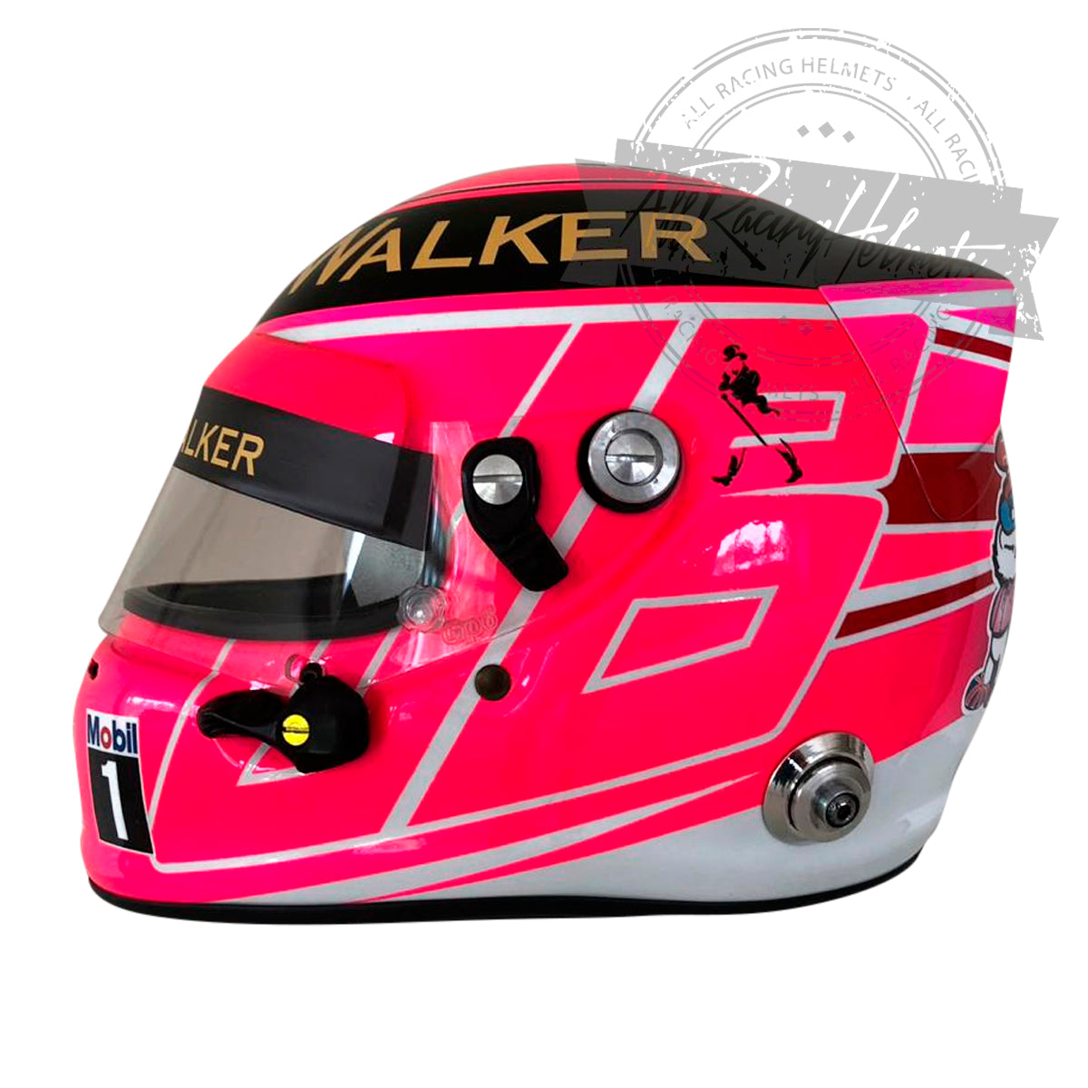 Jenson Button 2014 Silverstone GP F1 Replica Helmet 1:1 Scale