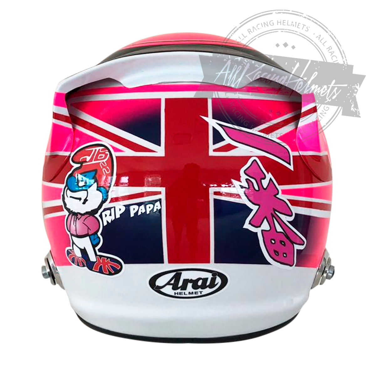 Jenson Button 2014 Silverstone GP F1 Replica Helmet 1:1 Scale