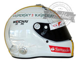 Sebastian Vettel 2015 New Chromed F1 Replica Helmet Scale 1:1
