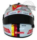 Sebastian Vettel 2015 New Chromed F1 Replica Helmet Scale 1:1