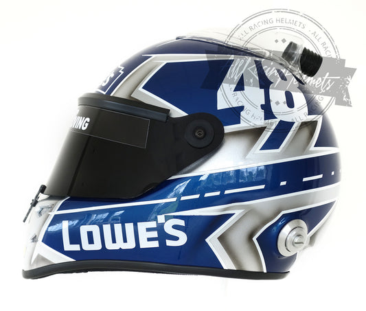 Casque réplique NASCAR Jimmie Johnson Chevrolet #48 Échelle 1:1