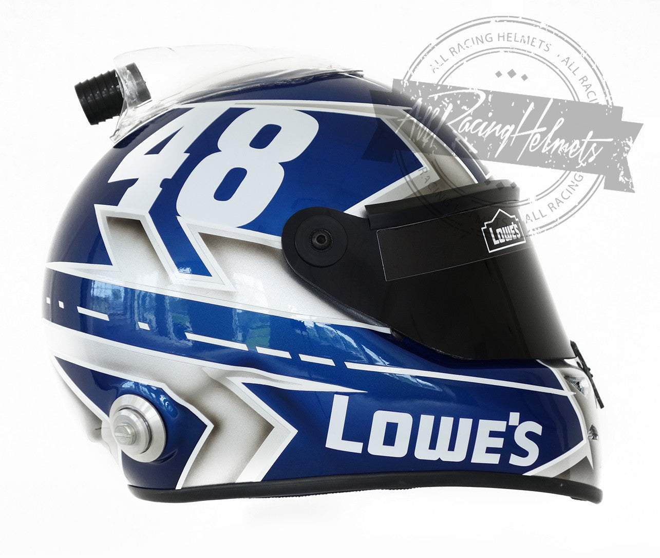 Jimmie Johnson Chevrolet #48 NASCAR Replica Helmet 1:1 Scale