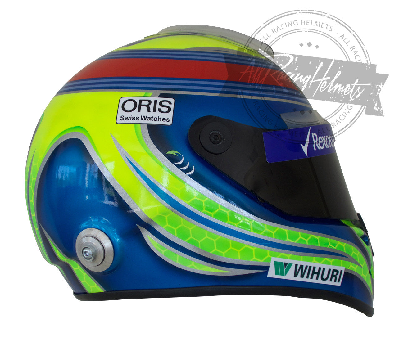 Felipe Massa 2016 F1 Replica Helmet 1:1 Scale