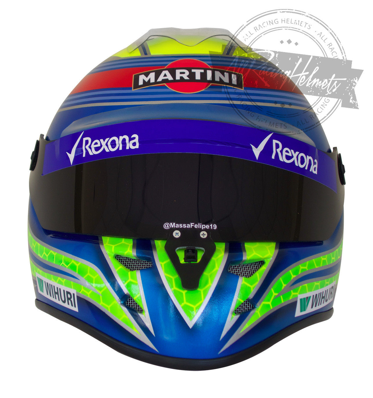 Felipe Massa 2016 F1 Replica Helmet 1:1 Scale