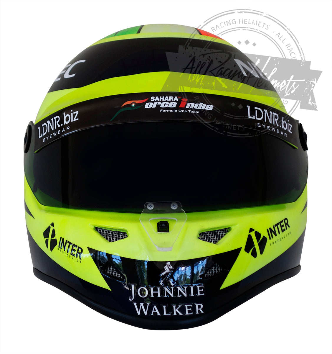 Casque Réplique F1 Sergio Perez 2017 Échelle 1:1