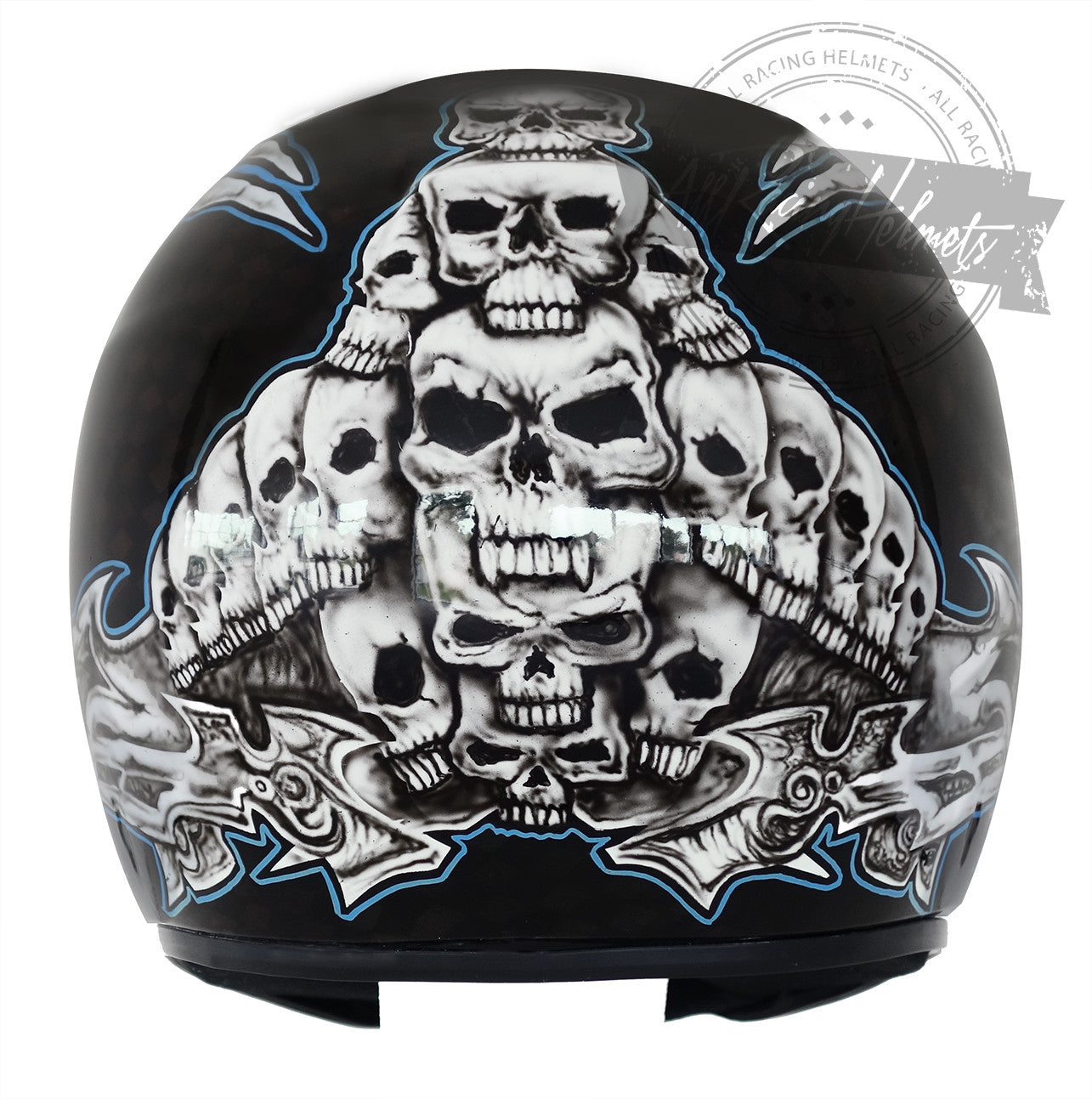 2015 motorcycle helmet Dale Earnhardt Jr 2015 #88 Skull NASCAR Replica Helmet | Full Scale 1:1