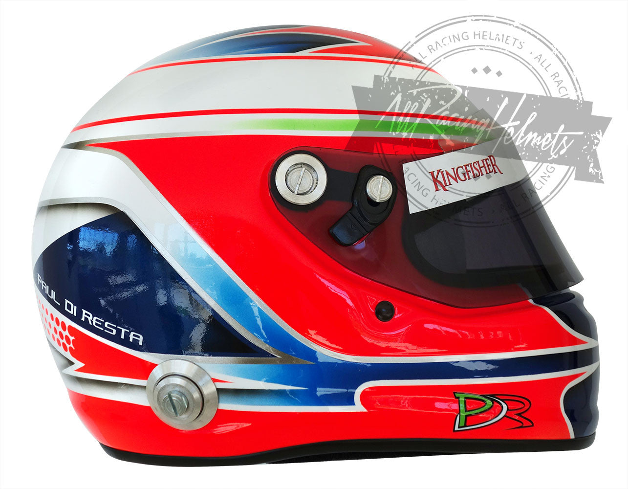 Casco réplica F1 Paul Di Resta 2013 Escala 1:1