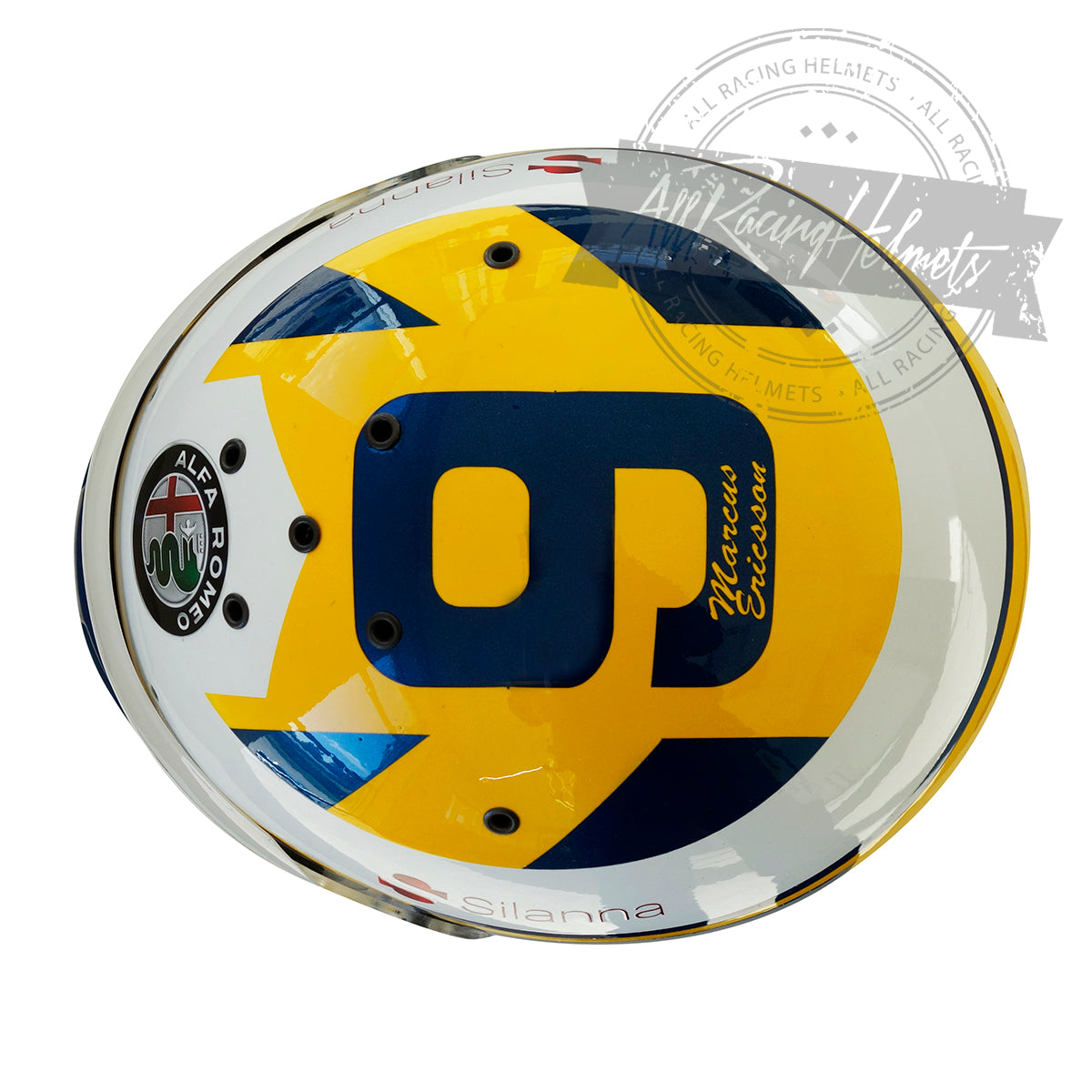 Casque Réplique F1 Marcus Ericsson 2018 Échelle 1:1