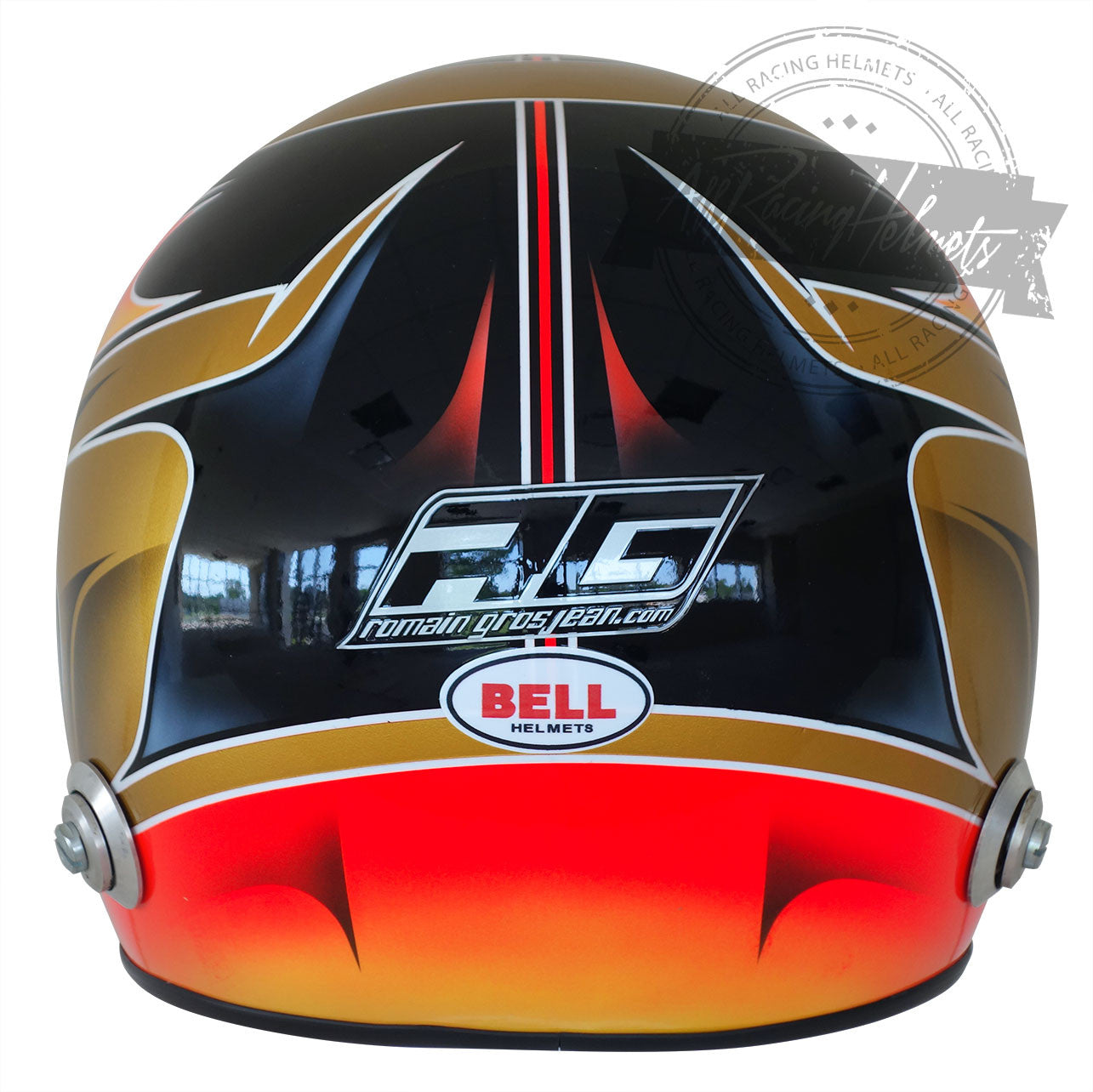 Romain Grosjean 2012 F1 Replica Helmet | Full Scale 1:1 Romain Grosjean 2012 F1 Replica Helmet | Full Scale 1:1