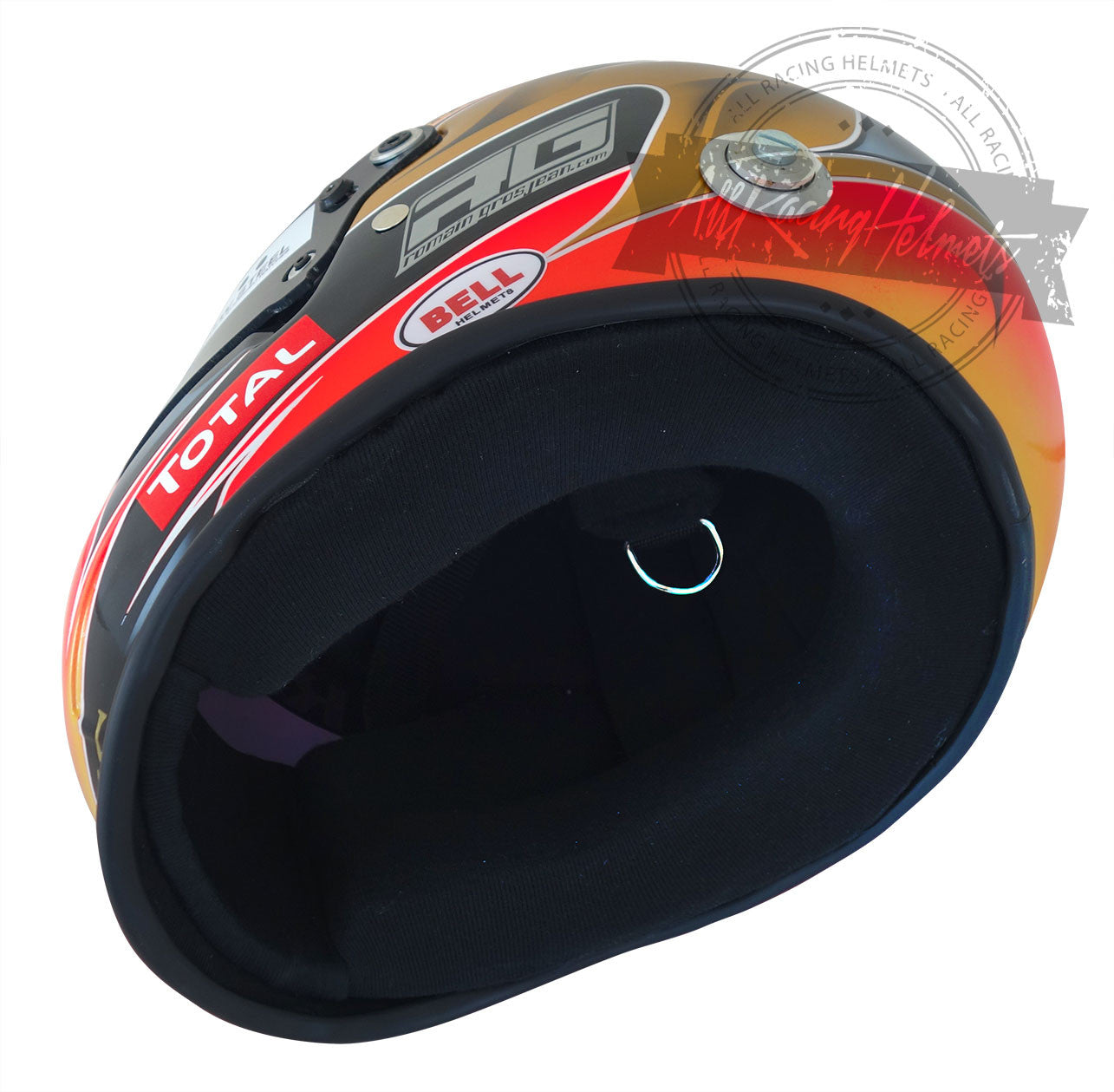bell helmet 2012 Romain Grosjean 2012 F1 Replica Helmet | Full Scale 1:1