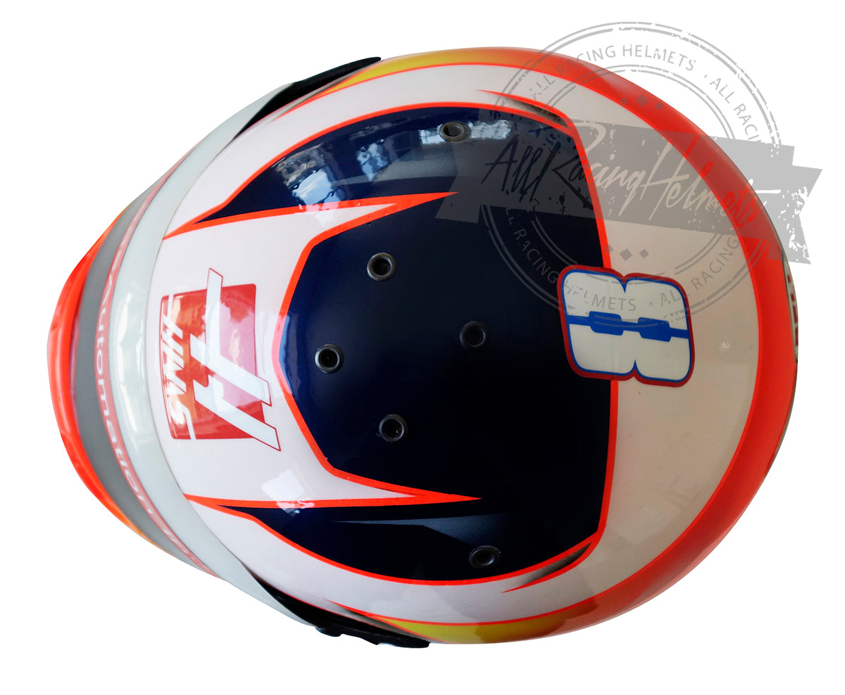 Casque F1 Romain Grosjean 2017 Réplique Échelle 1:1 – All Racing Helmets