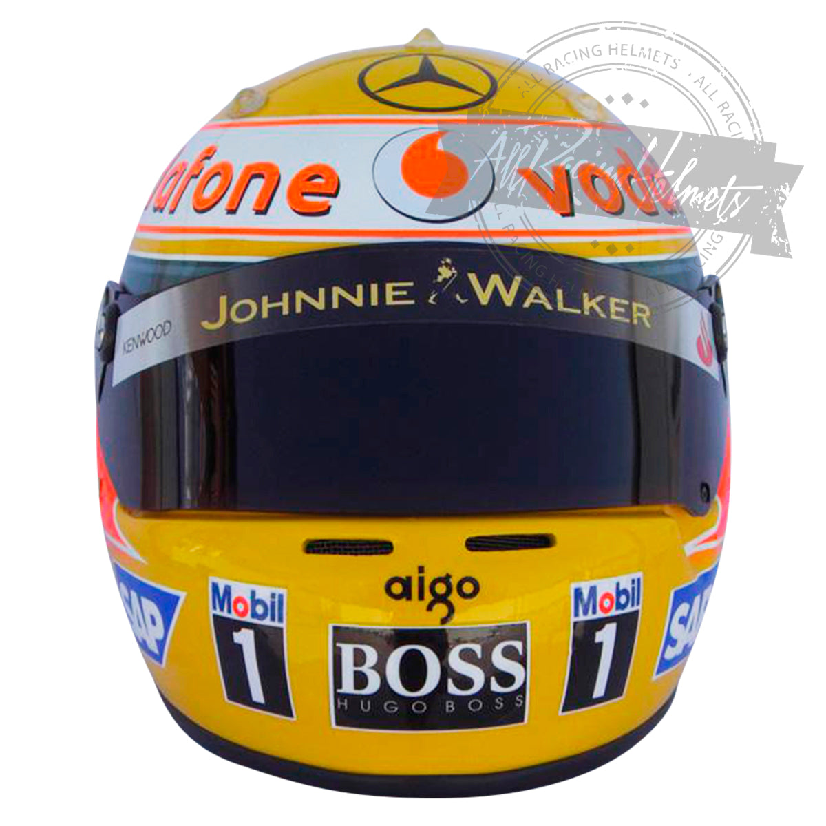 1 8 scale motorcycle helmet Red Bull F1 RB5 #15 Sebastian Vettel Japan GP Suzuka 2009 MINICHAMPS Stone Model The MODEL is in MINT condition Minichamps 1/8 Scale 397 060046