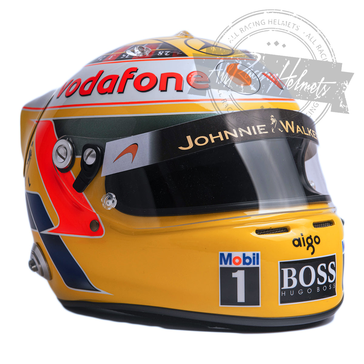 Lewis Hamilton 2010 Monaco GP F1 Replica Helmet 1:1 Scale
