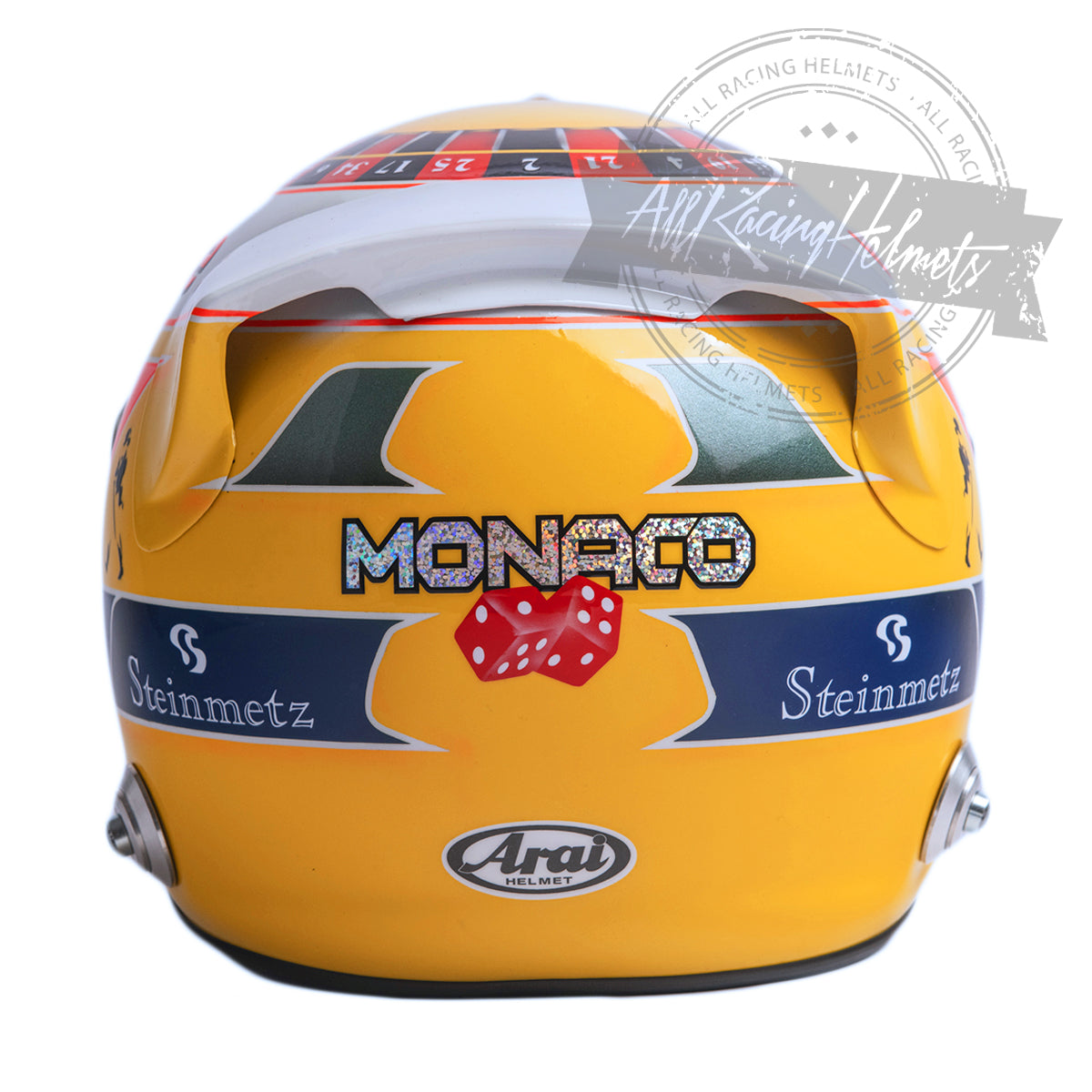 Lewis Hamilton 2010 Monaco GP F1 Replica Helmet 1:1 Scale