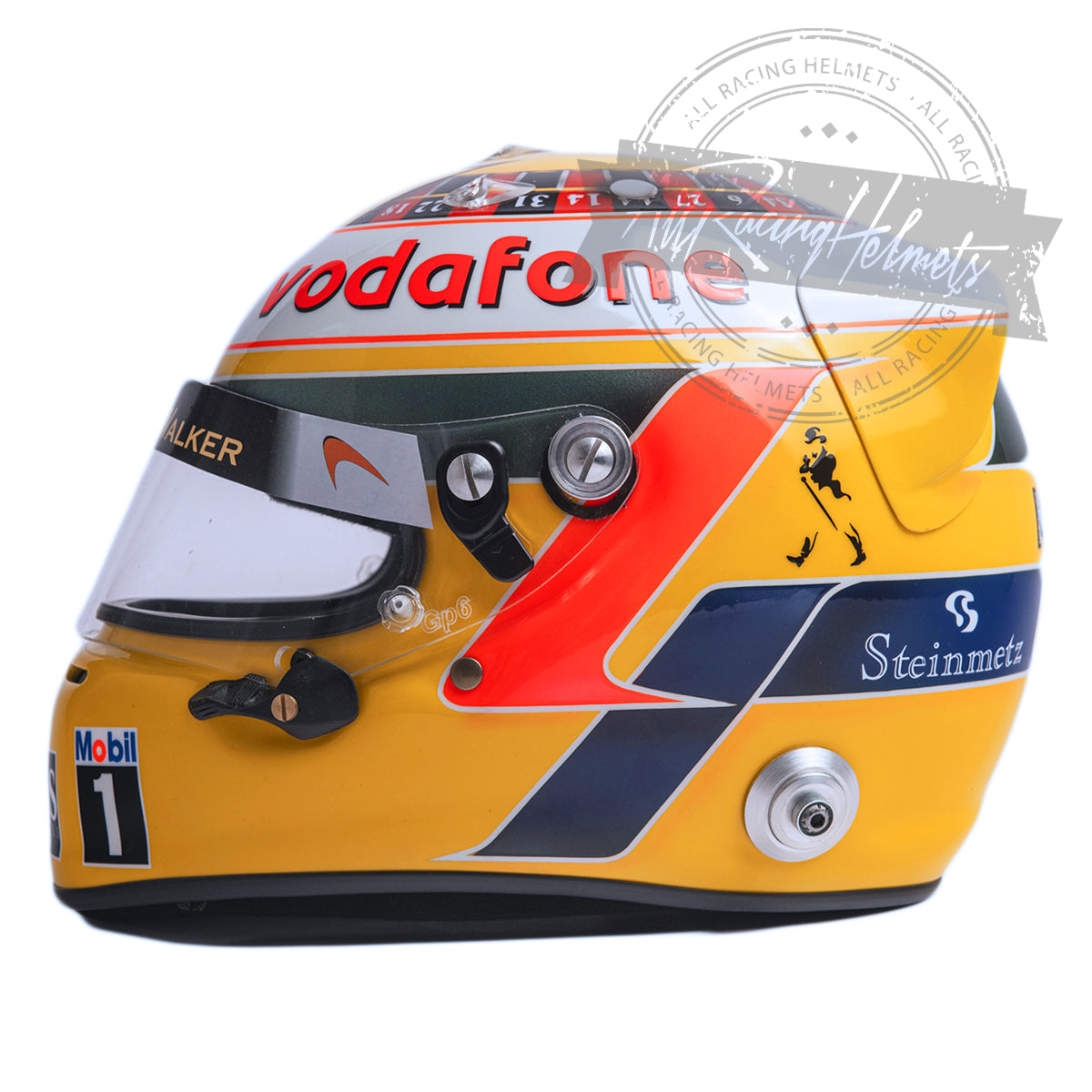 Lewis Hamilton 2010 Monaco GP F1 Replica Helmet 1:1 Scale