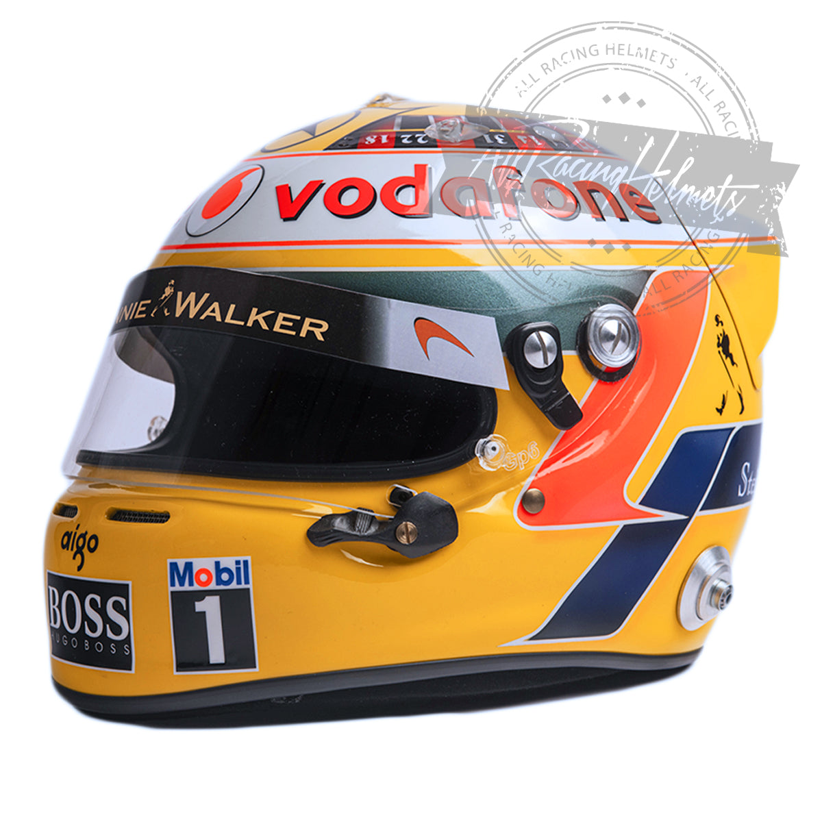 Lewis Hamilton 2010 Monaco GP F1 Replica Helmet 1:1 Scale